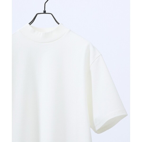 アバハウス（ABAHOUSE）/【接触冷感】モックネック Tシャツ / COVEROSS(R)_6