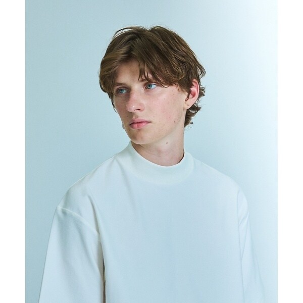 アバハウス（ABAHOUSE）/【接触冷感】モックネック Tシャツ / COVEROSS(R)_10