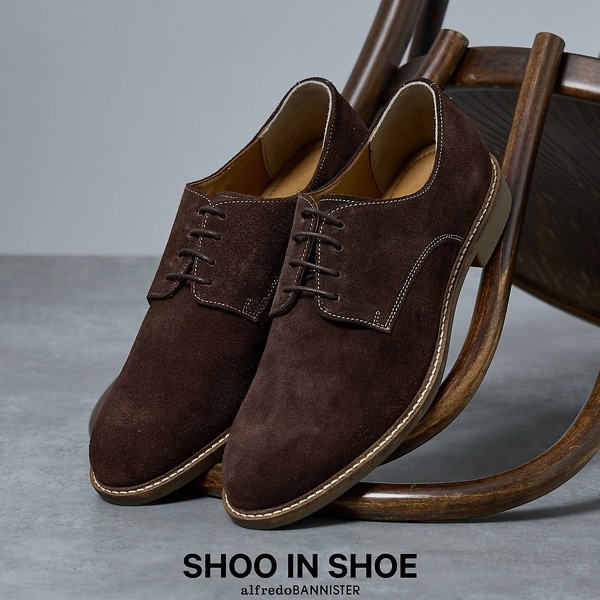 アルフレッド・バニスター（alfredoBANNISTER）/【SHOO IN SHOE】スエード ダービーシューズ 一部店舗＋WEB限定の通販は