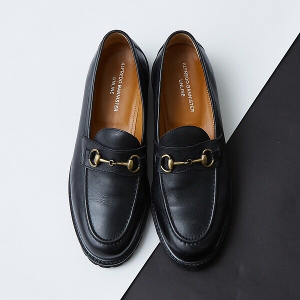 アルフレッド・バニスター（alfredoBANNISTER）/【WEB限定】 軽量ソール使用 ビット ローファー/モカシン