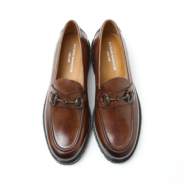 アルフレッド・バニスター（alfredoBANNISTER）/【WEB限定】 軽量ソール使用 ビット ローファー/モカシン