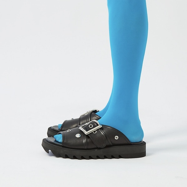 アルフレッド・バニスター（alfredoBANNISTER）/【WRAP SHOES】ライダースバックル ボリュームソール スライドサンダル_15