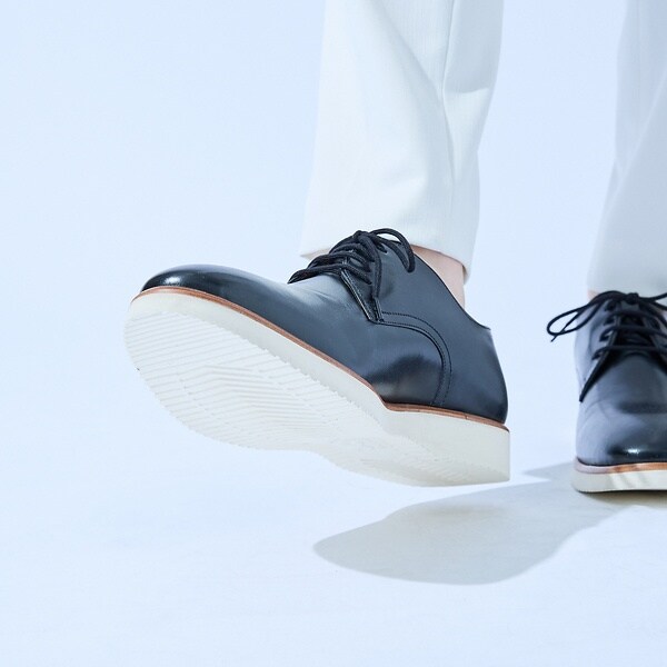 アルフレッド・バニスター（alfredoBANNISTER）/【軽量】エクストラライトソール プレーントゥシューズ