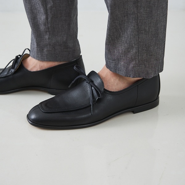 アルフレッド・バニスター（alfredoBANNISTER）/【JAPAN MADE】レースアップ モカ スリッポン