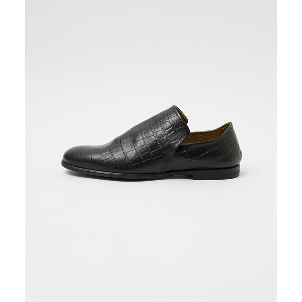 アルフレッド・バニスター（alfredoBANNISTER）/【型押し】ドレープ フラット シューズ