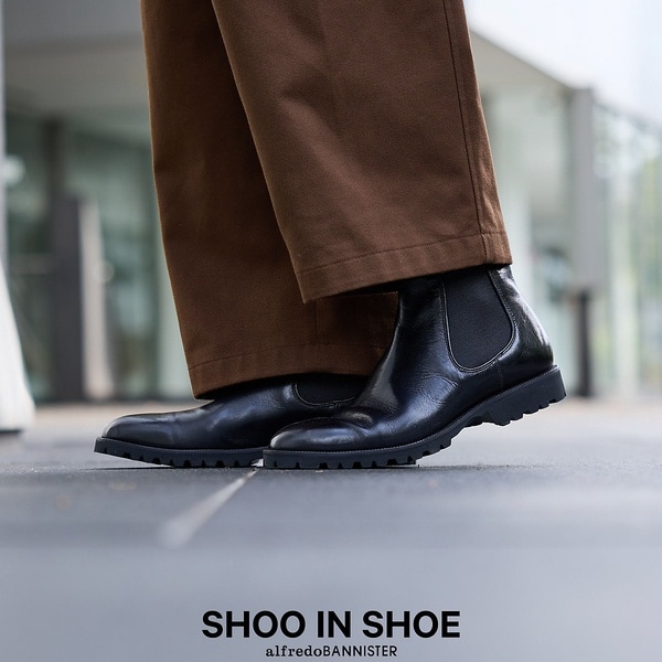アルフレッド・バニスター（alfredoBANNISTER）/【SHOO IN SHOE / 定番人気】サイドゴアブーツ / チェルシーブーツ