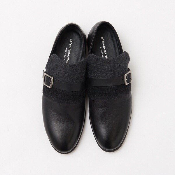 アルフレッド・バニスター（alfredoBANNISTER）/【ウールコンビ】ベルトレザースリッポンの通販は 13,200円