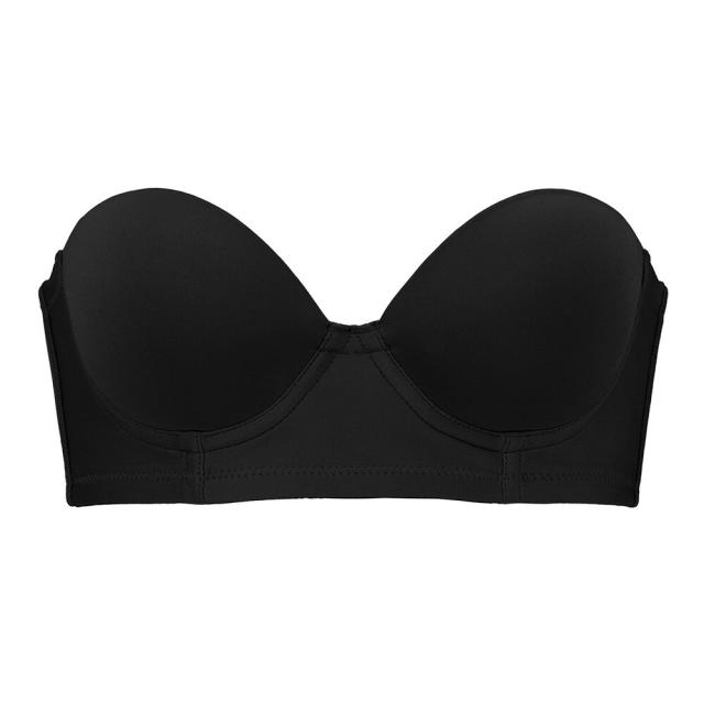 ブラデリスニューヨーク（BRADELIS NEW YORK）/【BRADELIS FIT】モールドカップストラップレスブラ 響きにくい 補正 ブラジャー_16