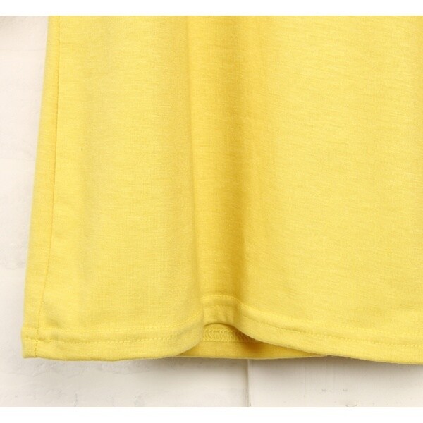 フェリーニ（fellini）/バックデザイン七分袖カットソー