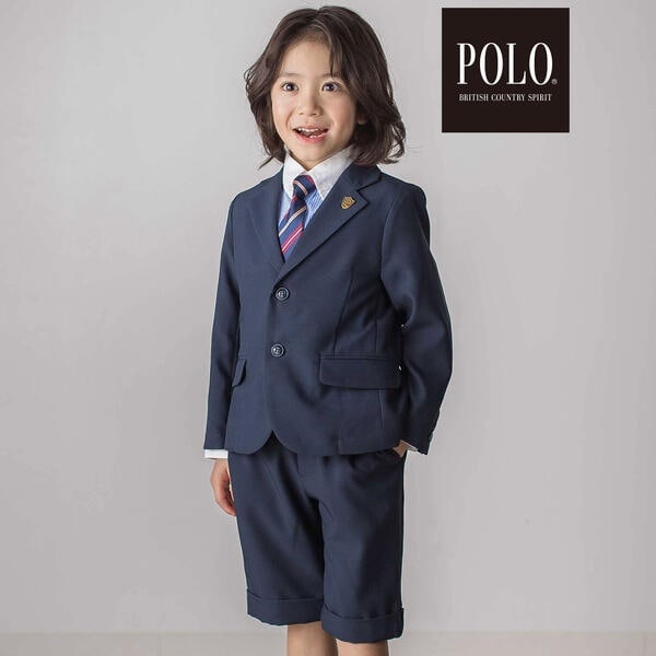 スラップスリップ（SLAP SLIP）/【POLO BCS(ポロ・ビーシーエス)×SLAP SLIPコラボ】無地チェックスーツ+シャツ+ピン