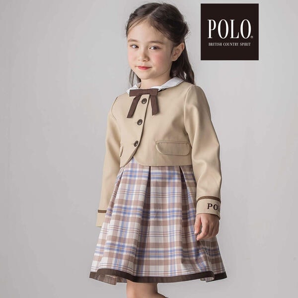 スラップスリップ（SLAP SLIP）/【POLO BCS(ポロ・ビーシーエス)×SLAP SLIPコラボ】袖切り替えジャケット+襟リボン付