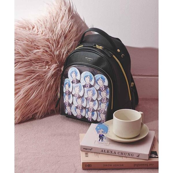 アンドシュエット（& chouette）/《推し事バッグ》クリアポケット付きリュック