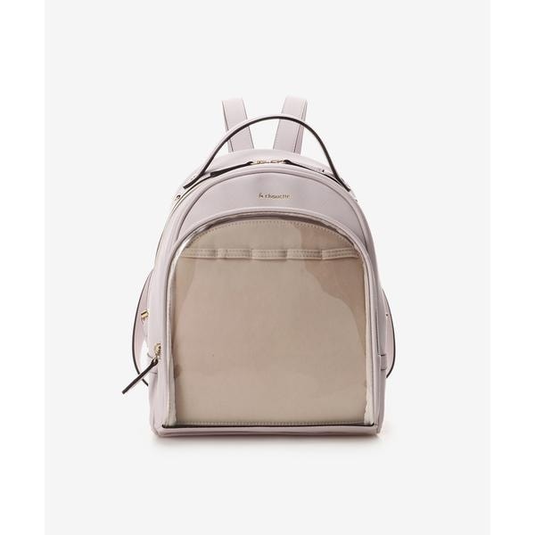 アンドシュエット（& chouette）/《推し事バッグ》クリアポケット付きリュック
