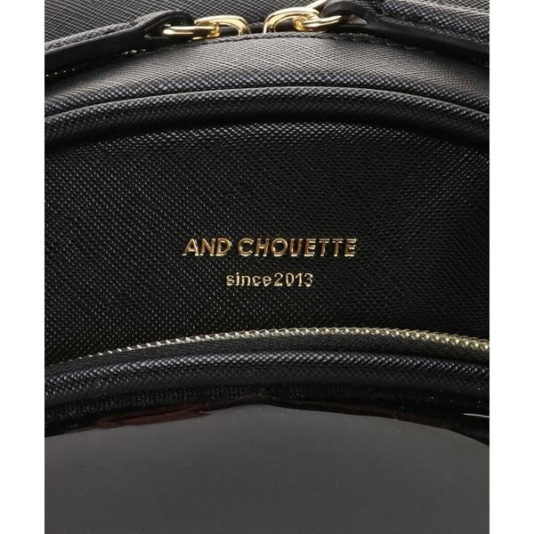 アンドシュエット（& chouette）/《推し事バッグ》クリアポケット付きリュック