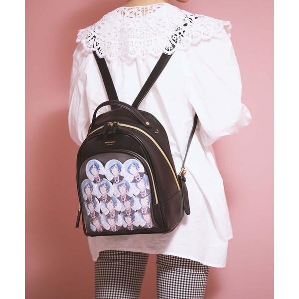 アンドシュエット（& chouette）/《推し事バッグ》クリアポケット付きリュック