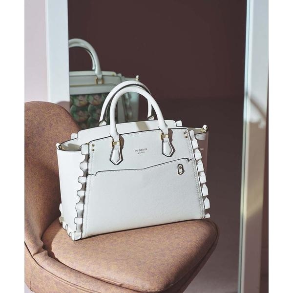 アンドシュエット（& chouette）/《推し事バッグ》クリアポケット付きトートバッグ