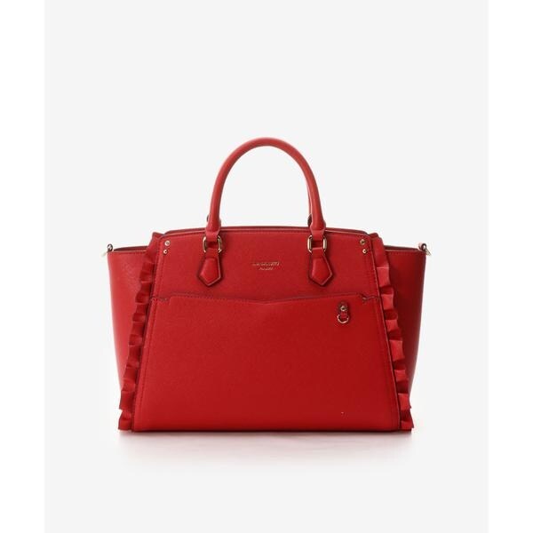 アンドシュエット（& chouette）/《推し事バッグ》クリアポケット付きトートバッグ