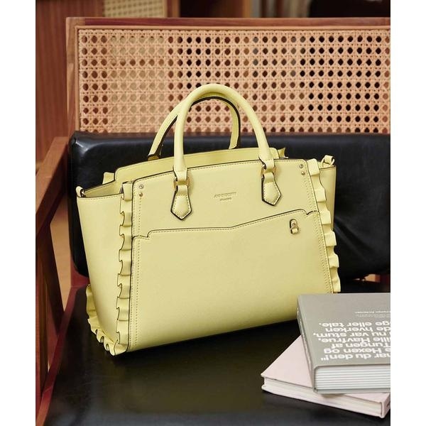 アンドシュエット（& chouette）/《推し事バッグ》クリアポケット付きトートバッグ