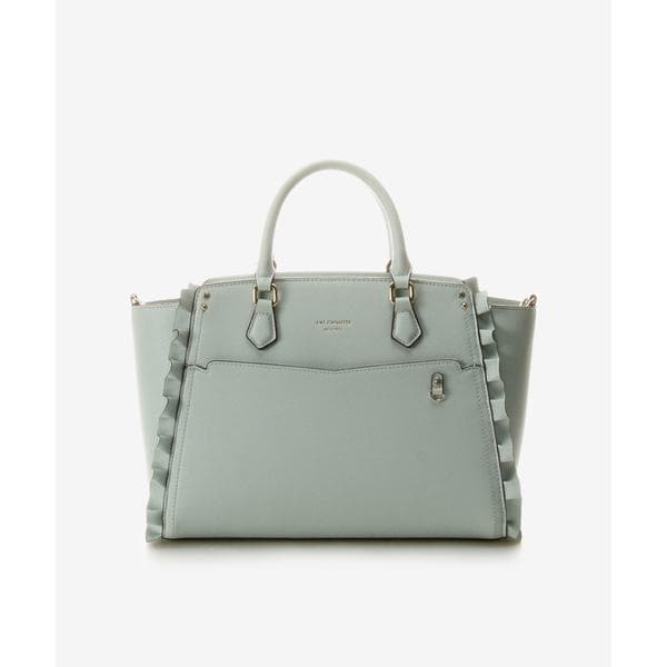 アンドシュエット（& chouette）/《推し事バッグ》クリアポケット付きトートバッグ