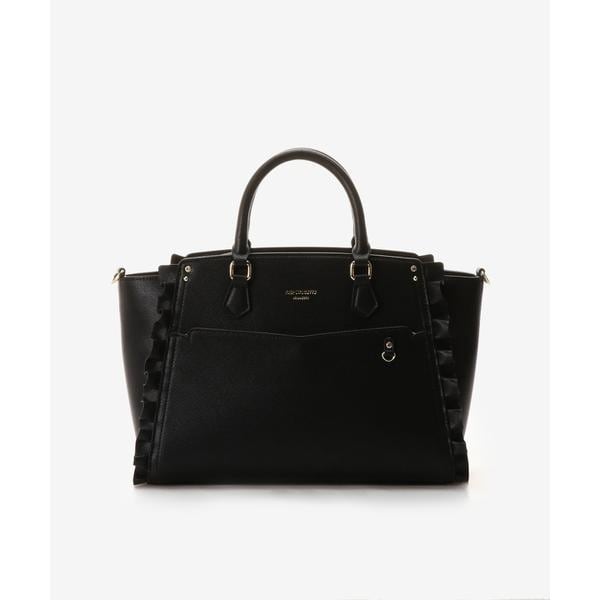 アンドシュエット（& chouette）/《推し事バッグ》クリアポケット付きトートバッグ