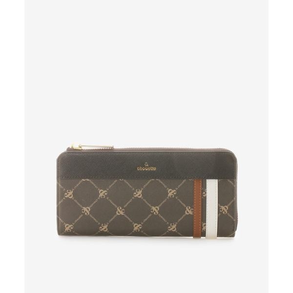 アンドシュエット（& chouette）/モノグラム スポーティーラインラウンド長財布