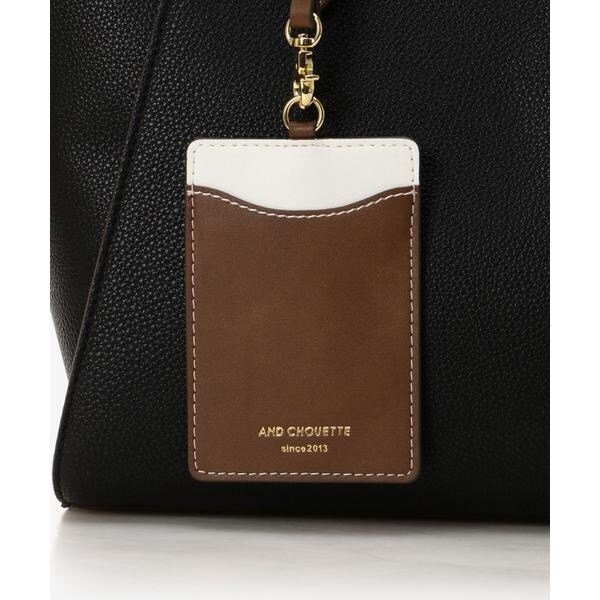 アンドシュエット（& chouette）/バイカラー ベーシックA4トートバッグ《通勤・通学》