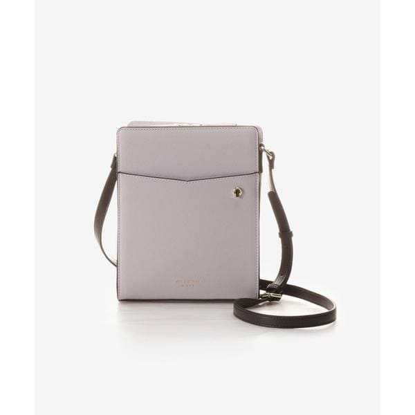 アンドシュエット（& chouette）/《推し事バッグ》クリアポケット付き縦型ショルダーバッグ