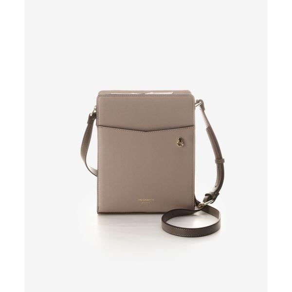 アンドシュエット（& chouette）/《推し事バッグ》クリアポケット付き縦型ショルダーバッグ