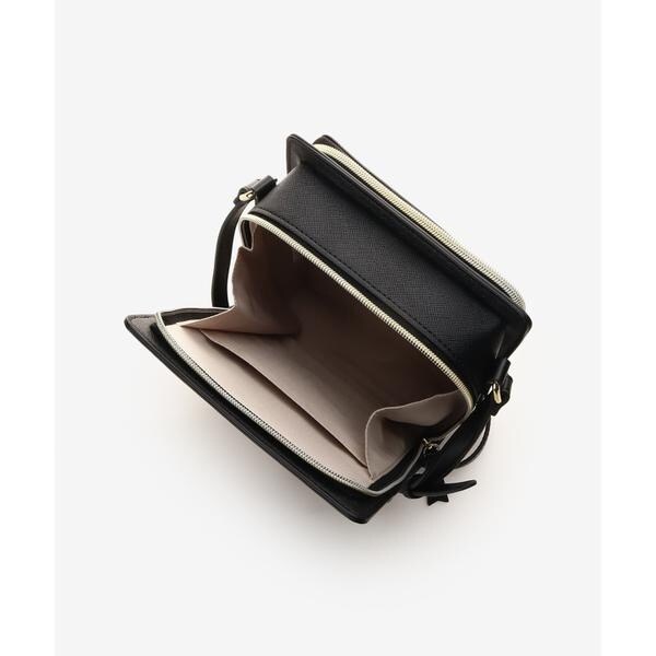 アンドシュエット（& chouette）/《推し事バッグ》クリアポケット付き縦型ショルダーバッグ