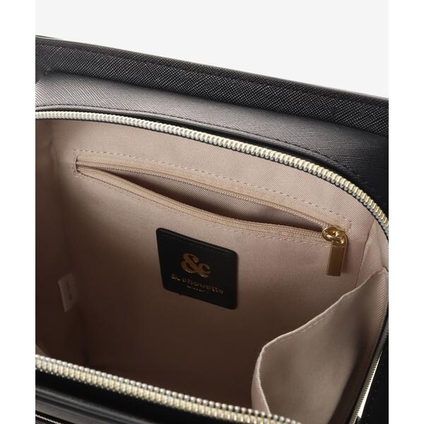 アンドシュエット（& chouette）/《推し事バッグ》クリアポケット付き縦型ショルダーバッグ