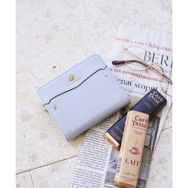 アンドシュエット（& chouette）/《推し事》ハートビジュー折財布