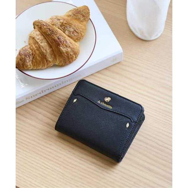 アンドシュエット（& chouette）/《推し事》ハートビジュー折財布