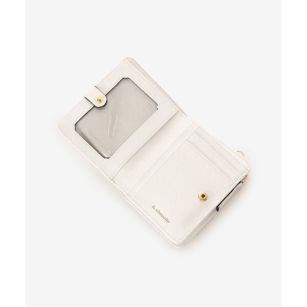 アンドシュエット（& chouette）/《推し事》ハートビジュー折財布