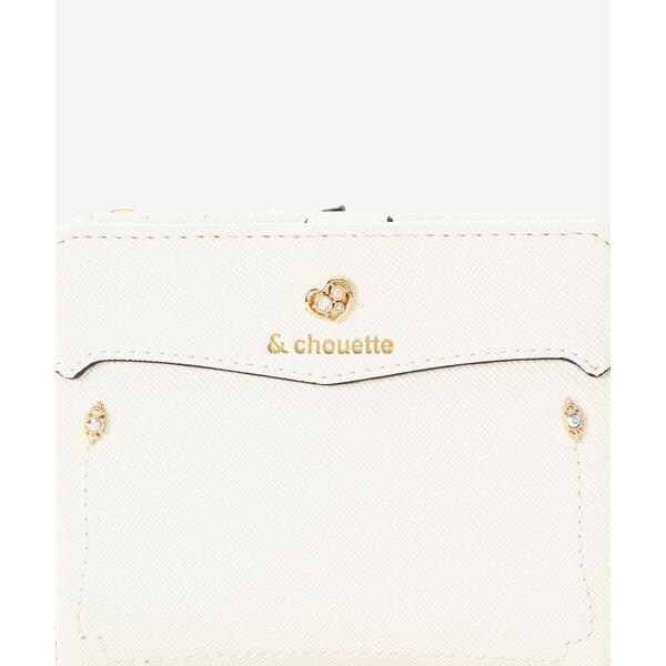 アンドシュエット（& chouette）/《推し事》ハートビジュー折財布