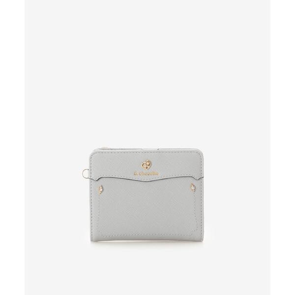 アンドシュエット（& chouette）/《推し事》ハートビジュー折財布