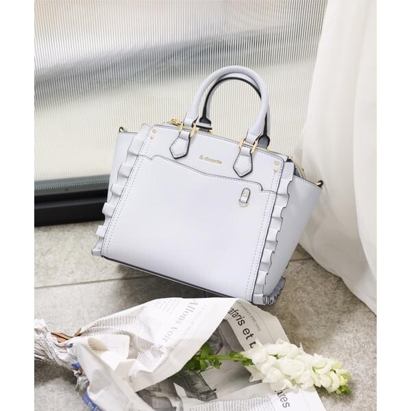 アンドシュエット（& chouette）/《推し事バッグ》クリアポケット付きぬいぐるみバッグ