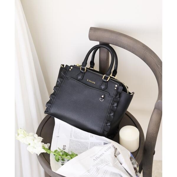 アンドシュエット（& chouette）/《推し事バッグ》クリアポケット付きぬいぐるみバッグ