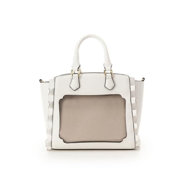 アンドシュエット（& chouette）/《推し事バッグ》クリアポケット付きぬいぐるみバッグ