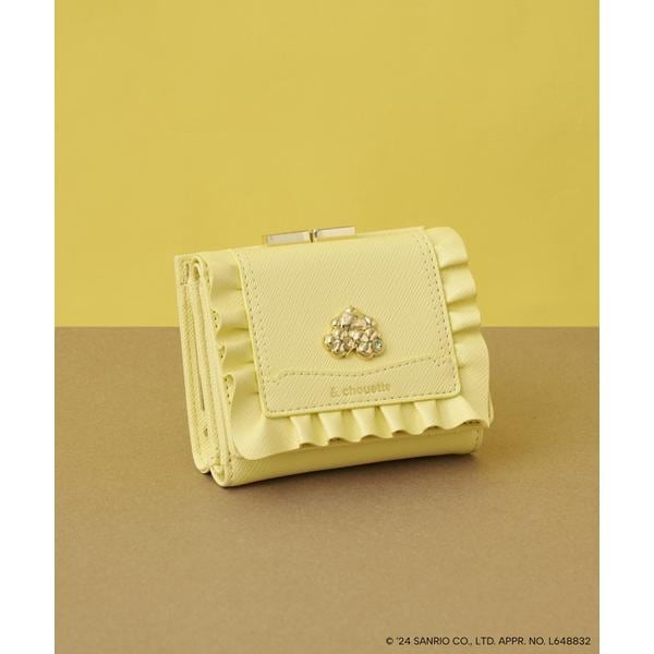 アンドシュエット（& chouette）/《推し事》「ポムポムプリン」コレクション フリル三つ折り財布の通販は