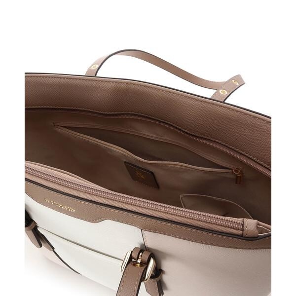 アンドシュエット（& chouette）/バイカラーベルトデザインA4トートバッグ《通勤・通学》