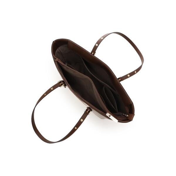 アンドシュエット（& chouette）/バイカラーベルトデザインA4トートバッグ《通勤・通学》