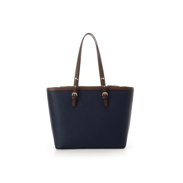 アンドシュエット（& chouette）/バイカラーベルトデザインA4トートバッグ《通勤・通学》