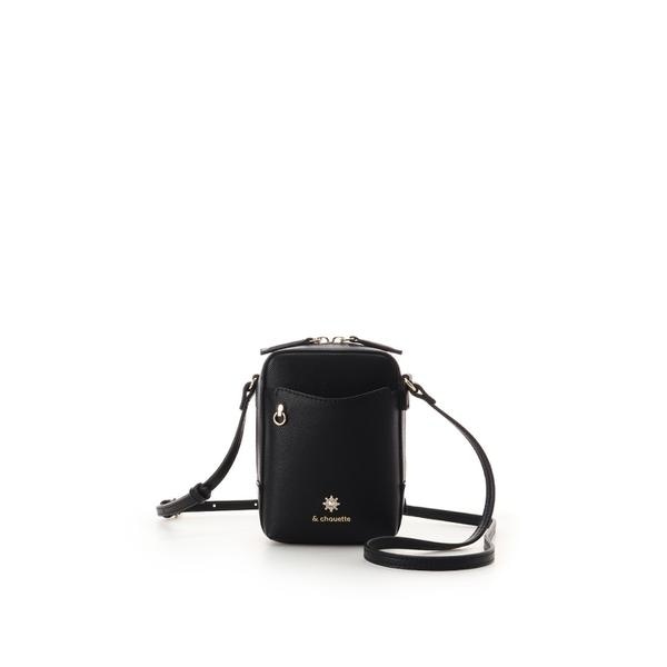 アンドシュエット（& chouette）/≪推し事バッグ≫クリアポケット付きビジューショルダーバッグ