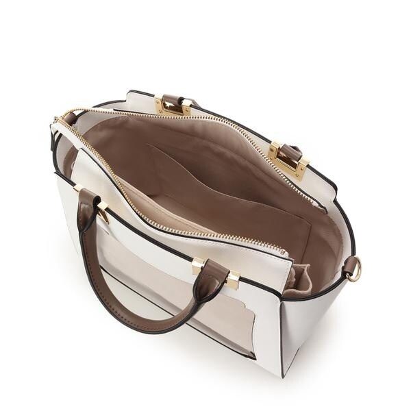 アンドシュエット（& chouette）/《推し事バッグ》クリアポケット付きスクエアぬいぐるみバッグ