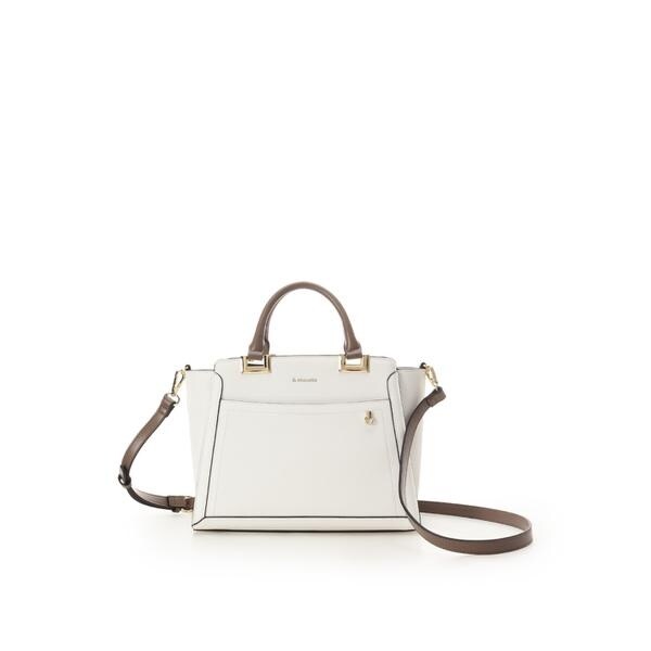 アンドシュエット（& chouette）/《推し事バッグ》クリアポケット付きスクエアぬいぐるみバッグ