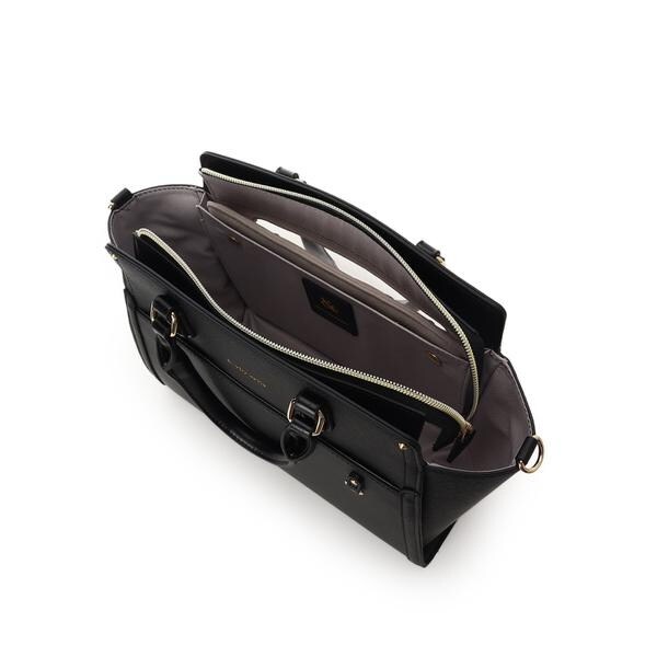 アンドシュエット（& chouette）/《推し事バッグ》クリアポケット付きスクエアトートバッグ