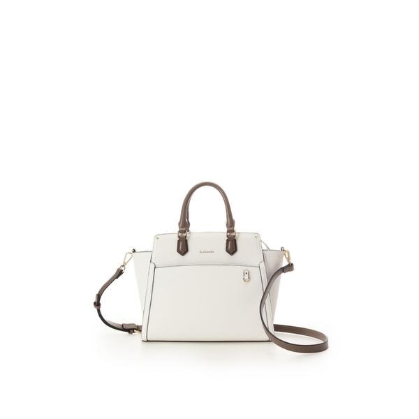 アンドシュエット（& chouette）/《推し事バッグ》クリアポケット付きスクエアトートバッグ