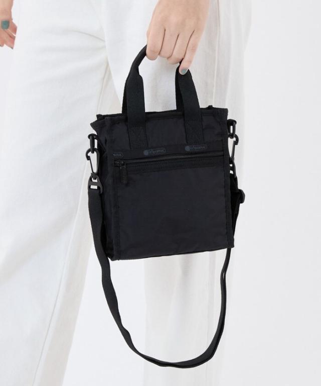 斜めがけ lesportsac ショルダーバッグ 美品 レスポートサック 黒