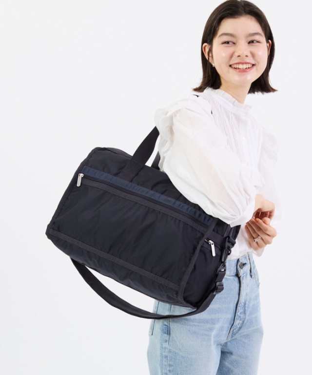 レスポートサック LeSportsac 貴重 2way/ボストンバッグ/鍵(2本)/L