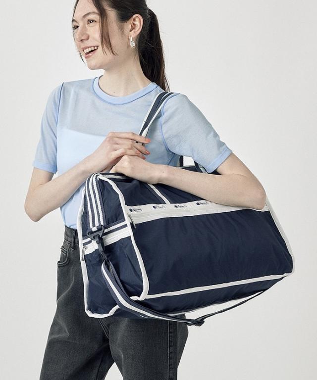 LeSportsac ネイビー レースプリント ボストンバッグMサイズ 楽天市場】M サイズ（ブランドレスポートサック）（ボストン